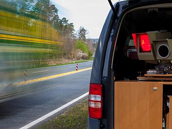 Blitzmarathon auch in Franken