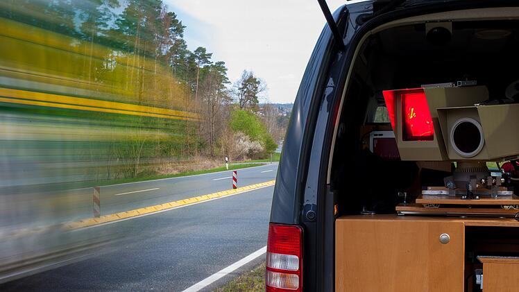 Blitzmarathon auch in Franken