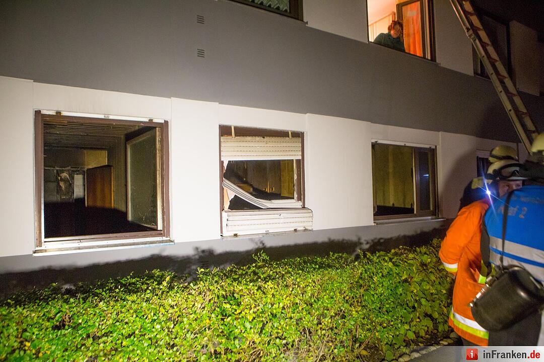 Mehrere Verletzte bei Wohnungsbrand in Nürnberg