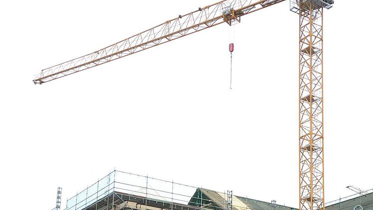 Eindrücke von der Baustelle Neumann-Flügel. Foto: Ralf Ruppert