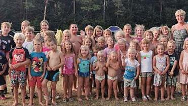 Sommerfest mit Zeltübernachtung der Kinderturngruppen des FC Eltingshausen.  Foto: FC