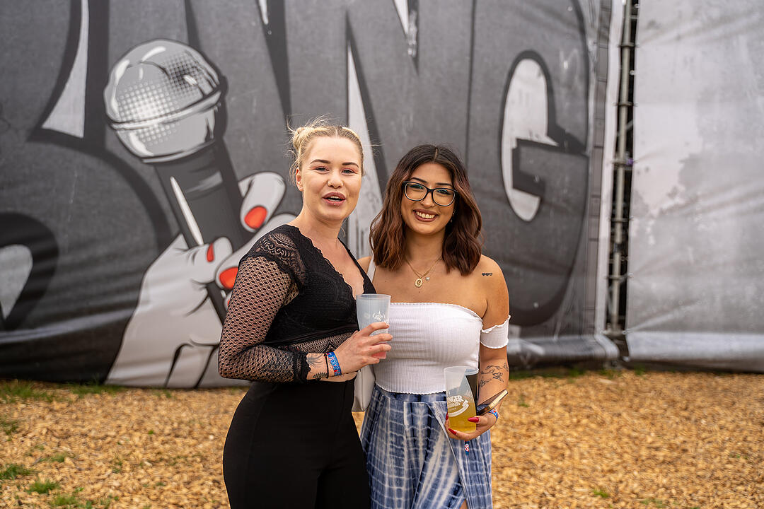 Beste Stimmung herrschte beim größten HipHop Open Air in Nordbayern!