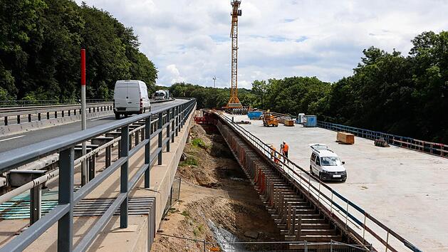 A70: Arbeiten an Hangbr&uuml;cke W&uuml;rgau f&uuml;hren zu monatelanger Einschr&auml;nkung