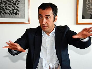 Cem Özdemir beim Redaktionsgespräch in Bamberg Fotos: Matthias Hoch