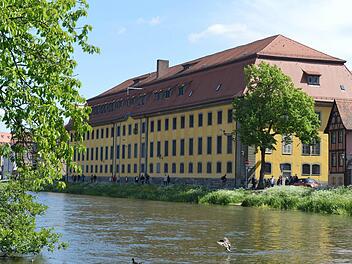 Das Archivbild zeigt die JVA Bamberg mitten in der Altstadt.Foto: Ronald Rinklef