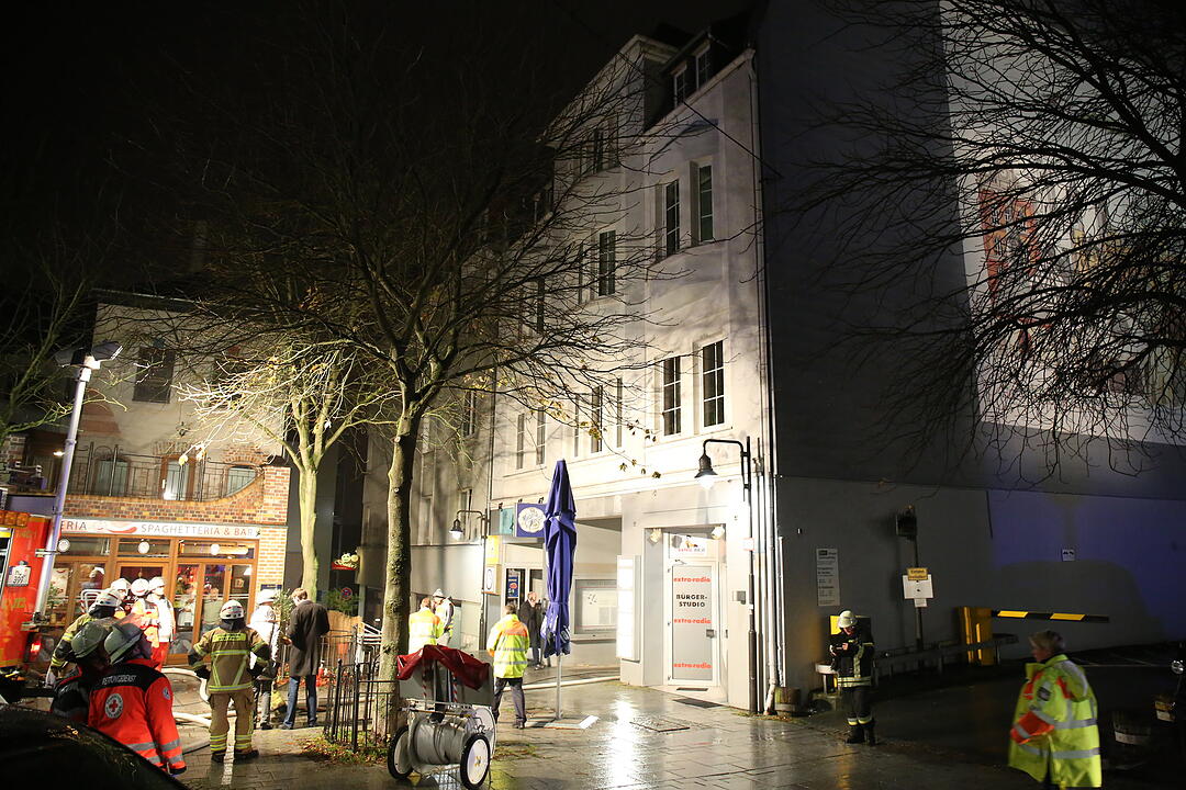 Hof: Schwerverletzter bei Wohnungsbrand