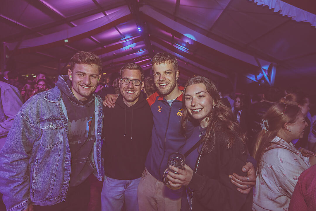 Mit Donny Vox & die Space Brothers, DJ Matze & Franky