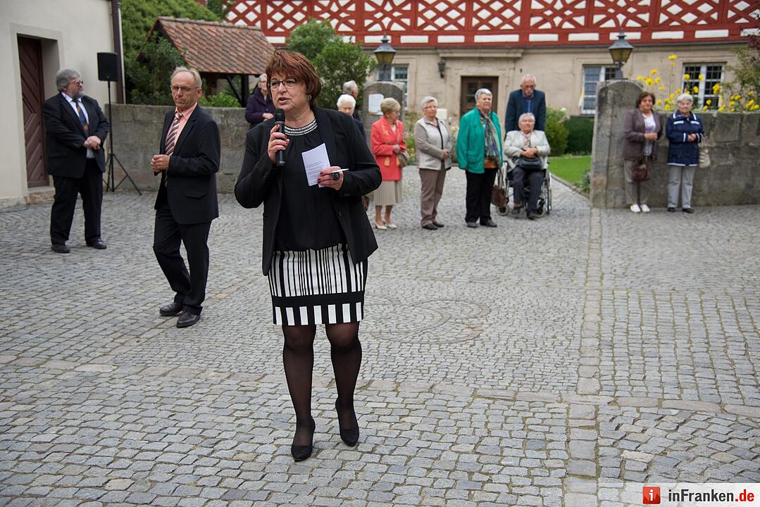 Nach einjähriger Kirchensanierung: Hannberg feiert die Wiedereröffnung der Wehrkirche der Pfarrei Geburt Mariens Hannberg