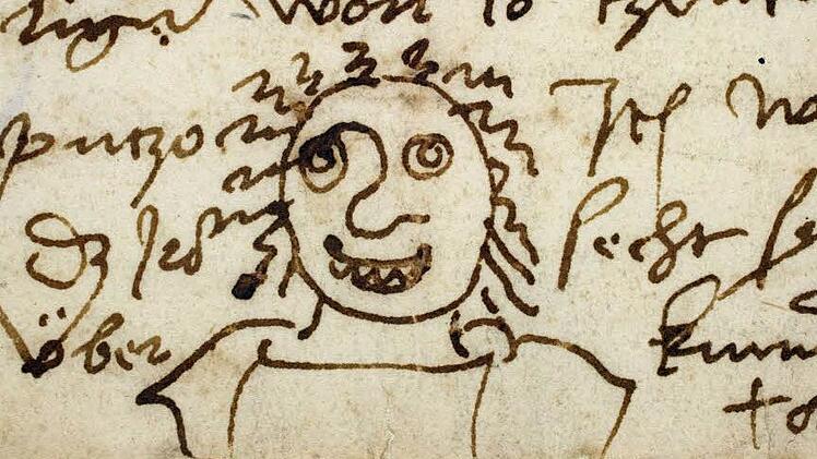 Schon Albrecht Dürer kannte Smileys - auch wenn sie noch etwas anders aussahen als die heute populären Emoticons. Foto: Muenchner Verlagsgruppe GmbH/dpa