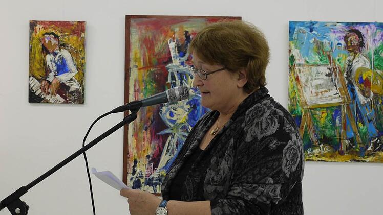 Isolde Wettstein liest vor 'Werken von Russell Lestrade