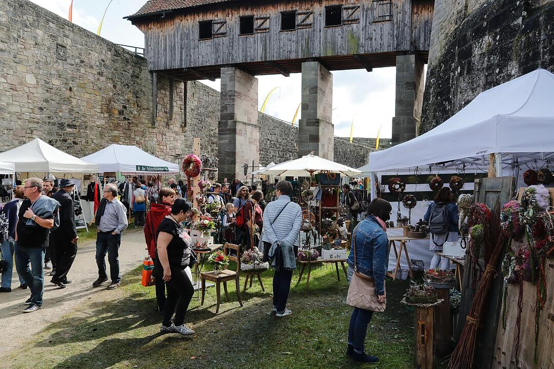 Rosen & Garten Messe Kronach im September