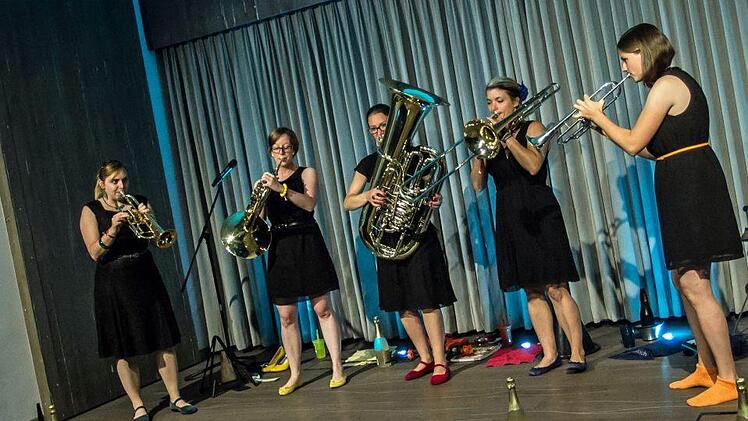 Impressionen vom Gastspiel des Quintetts Brassessoires beim Festival "Klangrenzen" in CoburgFoto: Jochen Berger