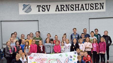 Zeltlager mit dem TSV Arnshausen  Foto: Doris Metz