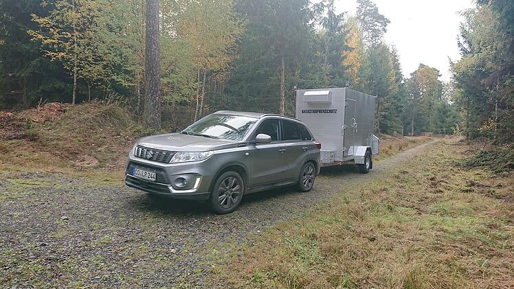 Landkreis Coburg: Ausbreitung der Afrikanischen Schweinepest? - Berge&uuml;bung wurde durchgef&uuml;hrt