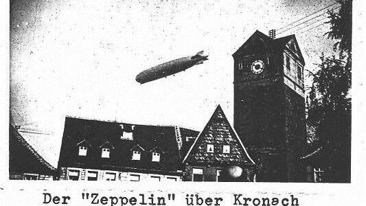 Diese Schätze stammen aus dem Archiv Alfred Langs, das mehr als 100 Jahre der Kronacher Luftfahrt umfasst.