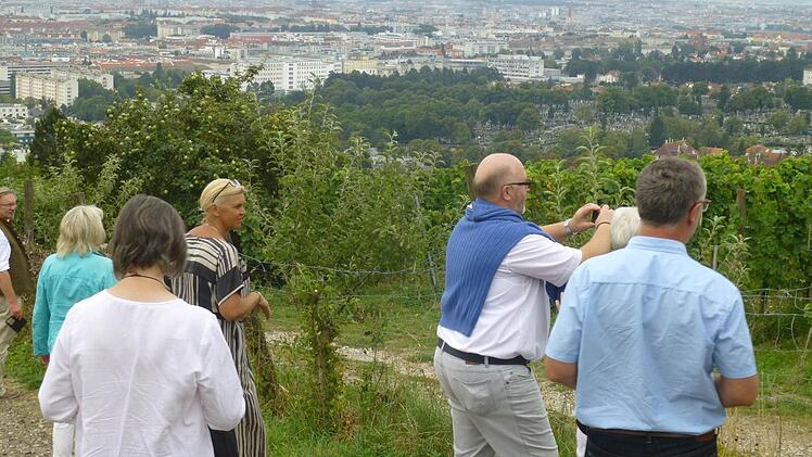 Der Kronacher Kreisverband des Bayerischen Gemeindetags in Wien  Foto: Hans Franz