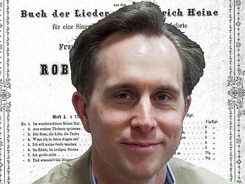 Falko Hönisch gestaltete eine Matinee mit Liedern von Robert Schumann. Dazu zählt auch der Zyklus "Dichterliebe" nach Texten von Heinrich Heine. Foto: Jochen Berger