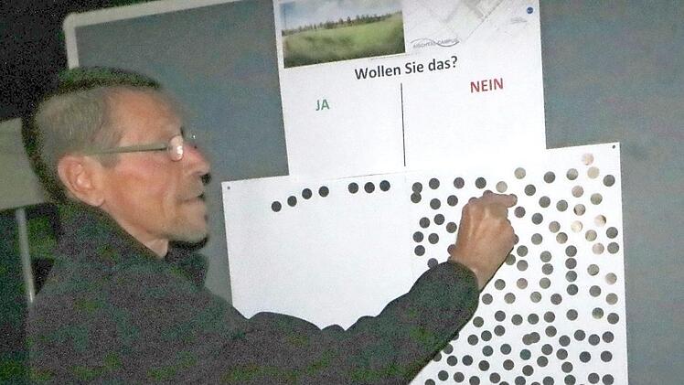 Und noch ein Punkt gegen das Projekt.  Foto: J. Hofbauer