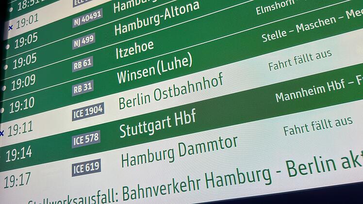 Zugverkehr Hamburg-Berlin