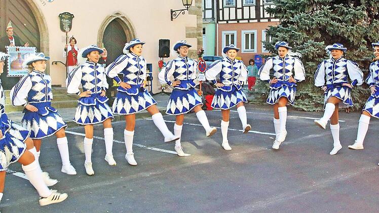 Der Tanz der Mürschter Faschingsgarden darf auch in der Session 2019 nicht fehlen. Foto: Archiv/Dieter Britz