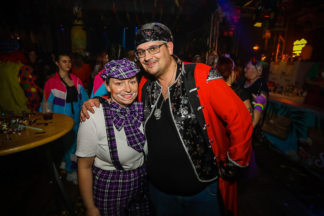 Beste Partystimmung in der Stadthalle