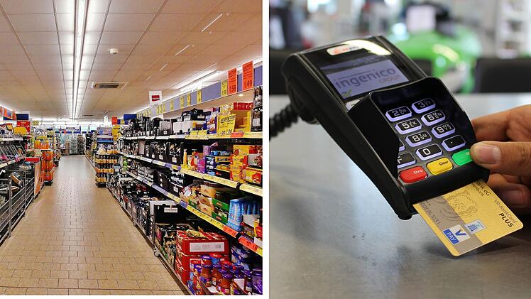 Supermarkt Kartenzahlung EC