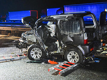 Falschfahrer stirbt bei Unfall auf A6 in der Oberpfalz