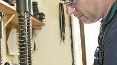 Andreas Koch bei der Arbeit