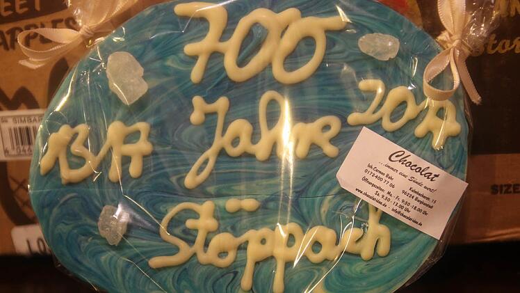 Das essbare Erinnerungsgeschenk, das alle Teilnehmer erhielten und an die 700 Jahr Feier erinnert Foto: Michael Stelzner