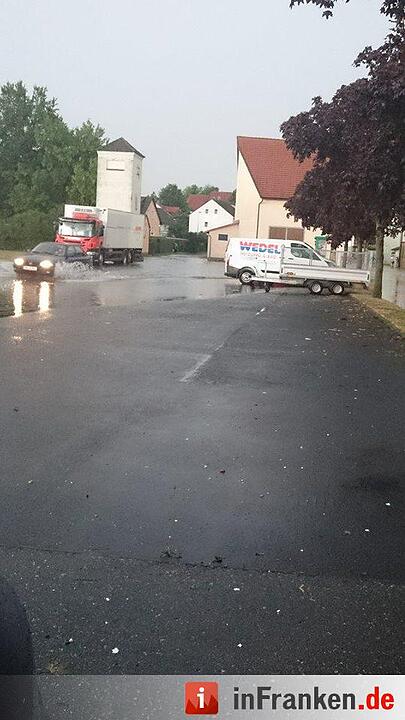 Gewitter in Franken am Mittwoch