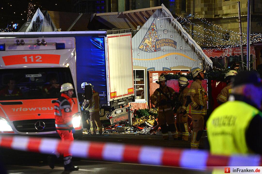 Anschlag mit Lastwagen auf Berliner Weihnachtsmarkt
