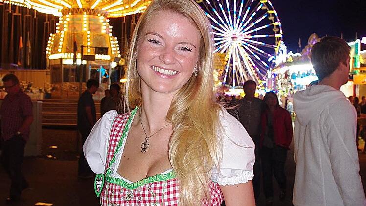Johanna Klepacki aus Helmbrechts ist Kronachs zweite "Miss Freischießen". Foto: Heike Schülein