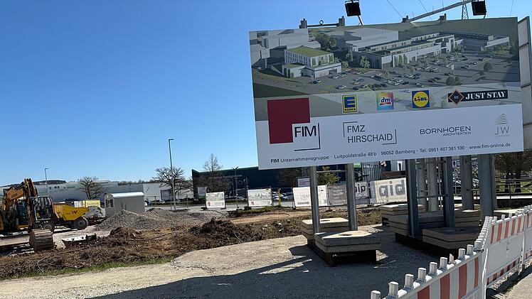 Hirschaid: Neues FMZ auf 10.000 Quadratmetern - mit Edeka, Lidl, Dm und Co.