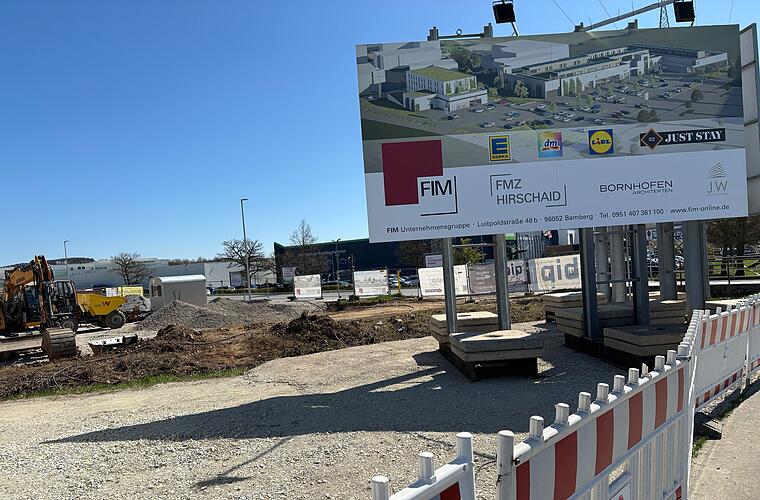 Hirschaid: Neues Shopping-Areal mit Edeka, Lidl, dm und weiteren Geschäften