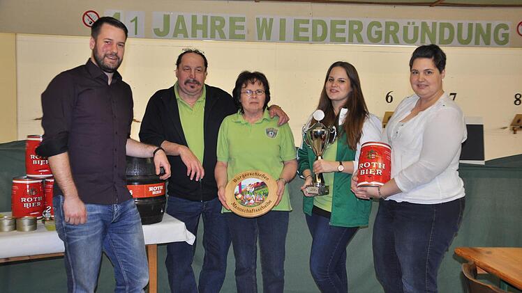 Siegerehrung beim Bürgerschießen. Foto: Daniel Wiener