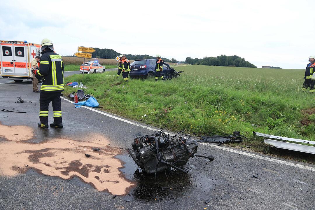 Schwerer Unfall im Landkreis Bamberg