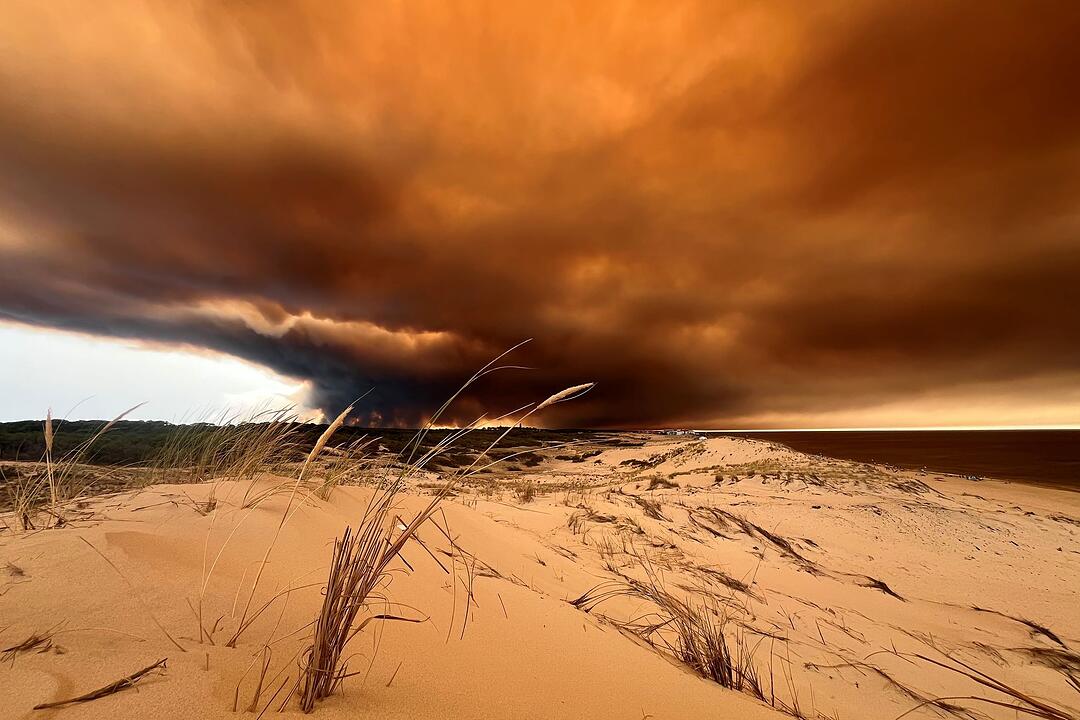 Waldbrand in Frankreich