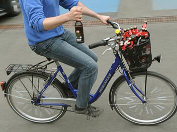 Betrunkener Radfahrer in Erlangen erwischt