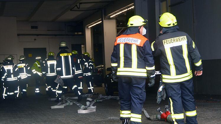 Elektro-Brand im Küchentrakt des Parkwohnstifts in Garitz Foto: Peter Rauch