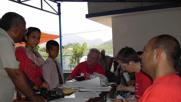 Nepal nach den Erdbeben  Foto: Nepalhilfe Kulmbach