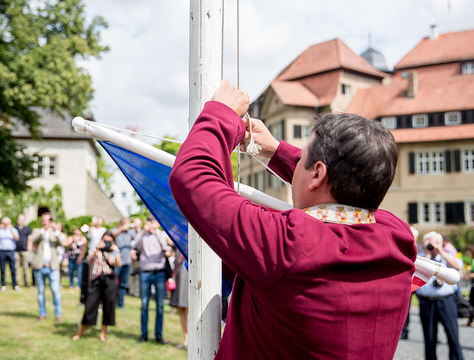 Heimf&uuml;hrung der Braut des F&uuml;rsten Castell-R&uuml;denhausen