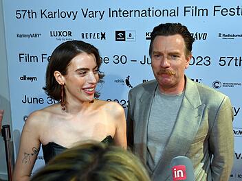 Ewan McGregor mit Tochter in Karlsbad
