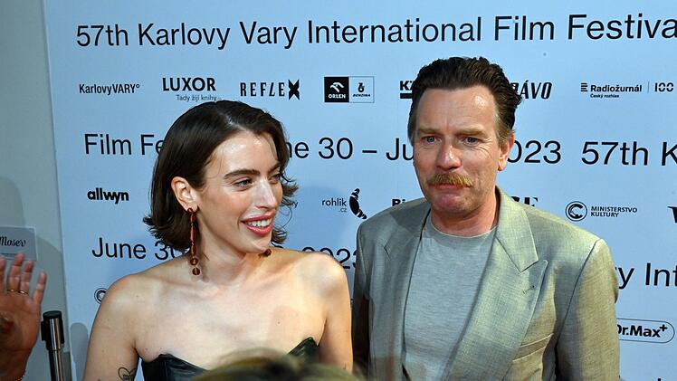 Ewan McGregor mit Tochter in Karlsbad
