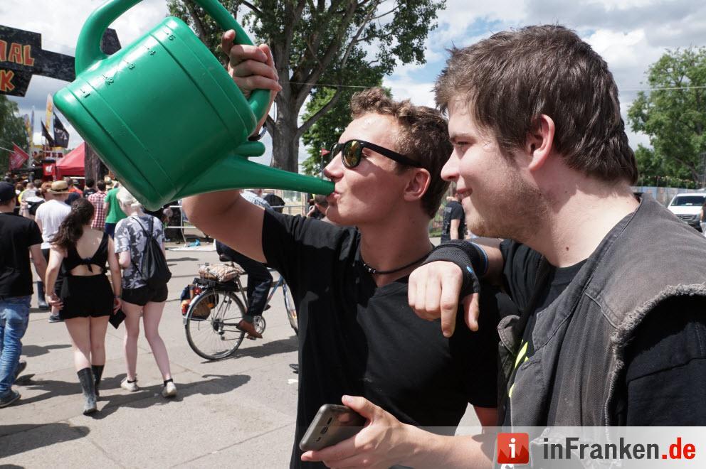 Rock im Park 2016 - Zeltplatz am Samstag