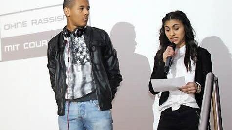 Jason von Seck und Gentijana Berisha vom Fairness-Team