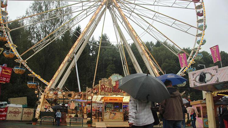 Das erste Freischießen-Wochenende war etwas verregnet.  Foto: Miriam Hegner