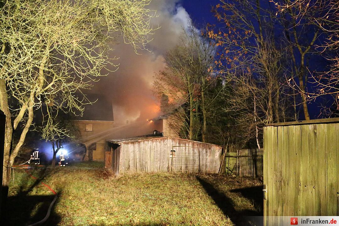 Grossbrand im ehemaligen Kinosaal in Kirchenlamitz