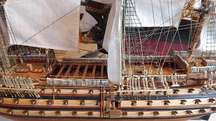 Die "H. M. S. Victory 1765" Foto: Heidi Amon