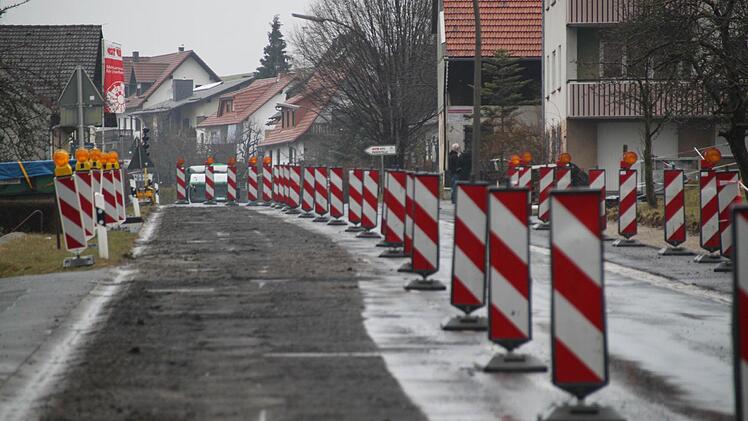 Offensichtlich hat er schon mit der Arbeit begonnen.