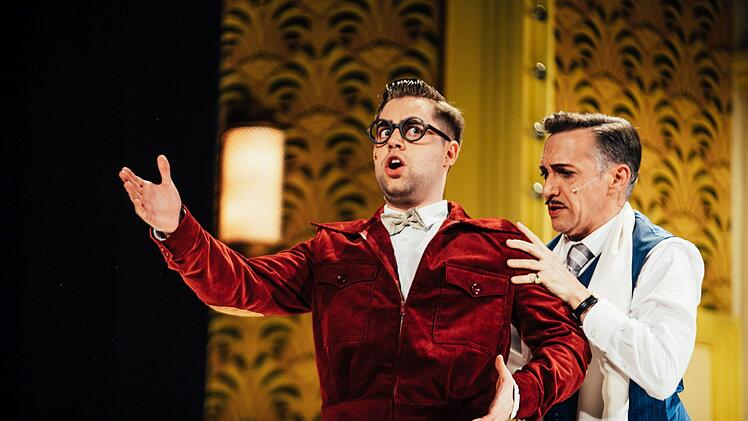 In der Inszenierung von Felix Seiler feierte das Musical "Otello darf nicht platzen" seine Coburger Erstaufführung am Landestheater.Foto: Sebastian Buff